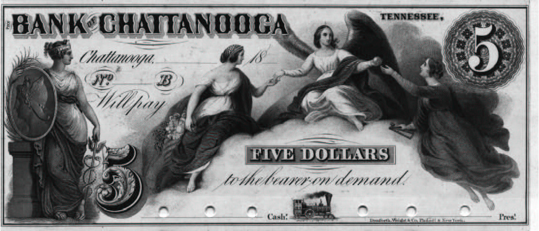 Bk Chattanooga $5 proof